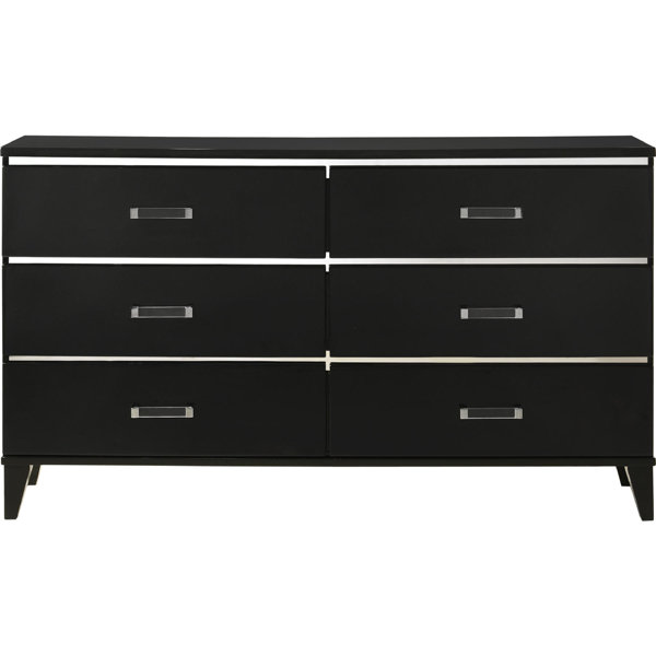 Red Barrel Studio® Brixey 6 Drawer Dresser Wayfair